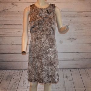 Ann Taylor Loft Beige Sleeveless Dress Size 6